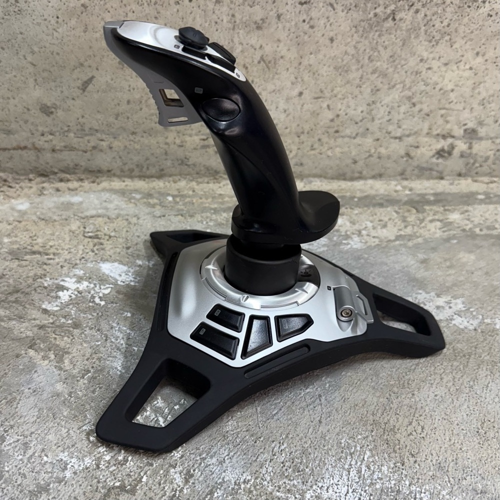 Logitech WingMan Freedom Cordless Joystick Flight Simulator 2000 PC Gaming - Picture 3 of 11